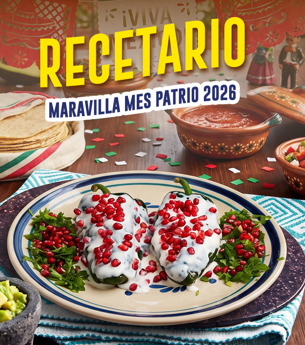 Recetario Maravilla Mes Patrio 2026